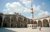 Istanbul, Sleymaniye Mosque, the cloister 